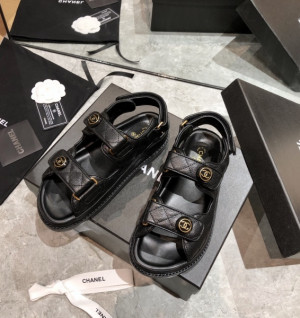 샤넬 벨크로 샌들