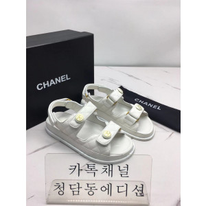 샤넬 벨크로 샌들