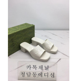 구찌 러버슬라이드 샌들