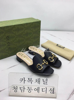 구찌 홀스빗 슬라이드 슬리퍼(2.5cm/7.5cm)