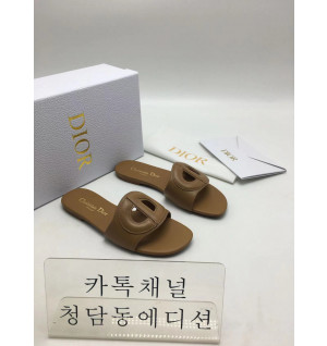 디올 디 클럽 뮬 슬리퍼(0.5cm/4cm)