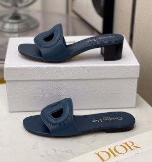 디올 디 클럽 뮬 슬리퍼(0.5cm/4cm)