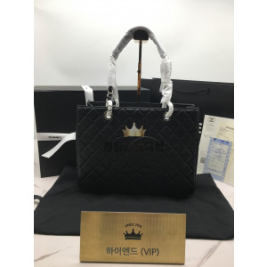 샤넬 A50995 그랜드 샤핑 은장 숄더백 (ZP가죽 동일)