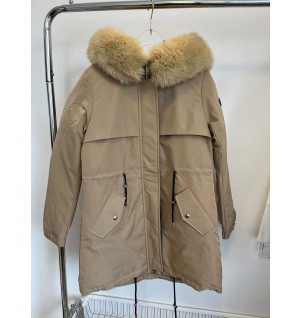 프라다 폭스퍼 숏패딩 (100% 리얼 폭스퍼)