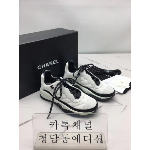 샤넬 믹스드파이버 스니커즈 21FW 화이트