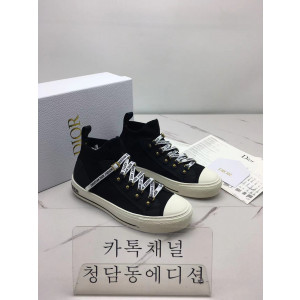 디올 워크앤디올 하이탑 스니커즈