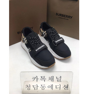 버버리 벨크로 스니커즈 (남성용)