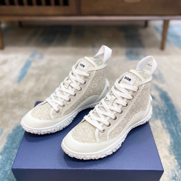 디올 오블리크 하이 스니커즈 (남성용)