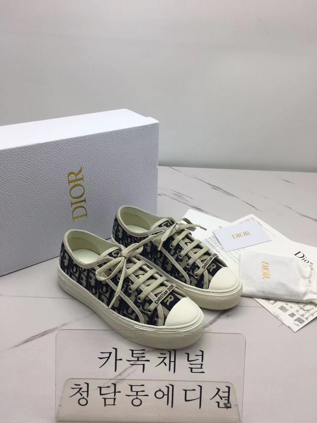 디올 워크앤디올 스니커즈