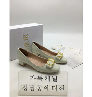 디올 CD 21ss 플랫슈즈 (굽3.5cm) (3COLOR)