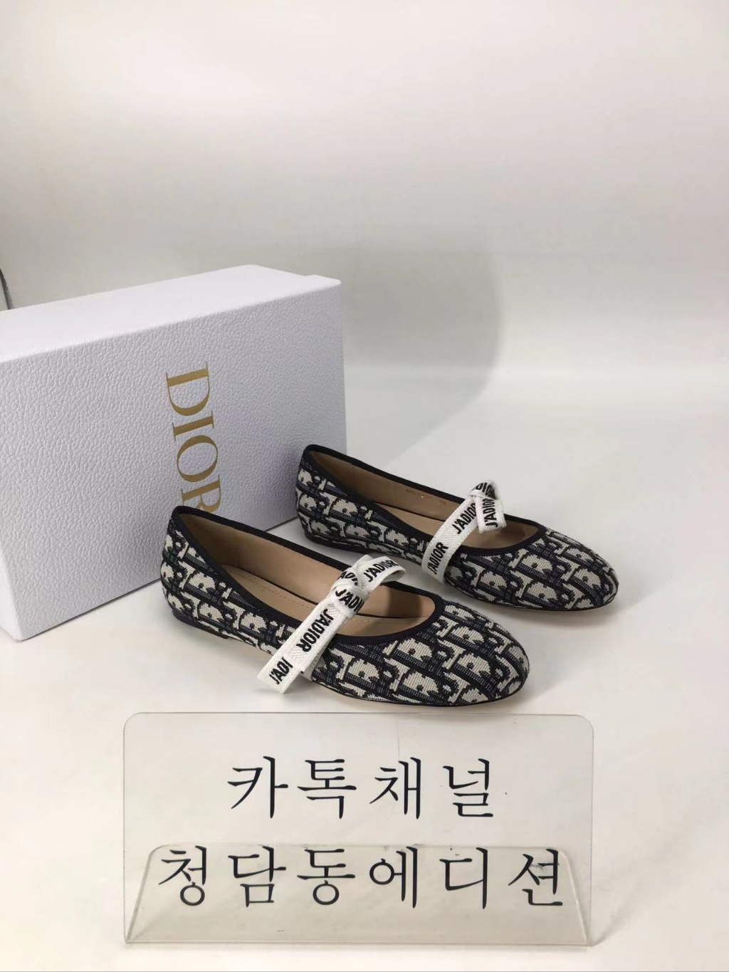 디올 J`a dior 발레리나 플랫슈즈
