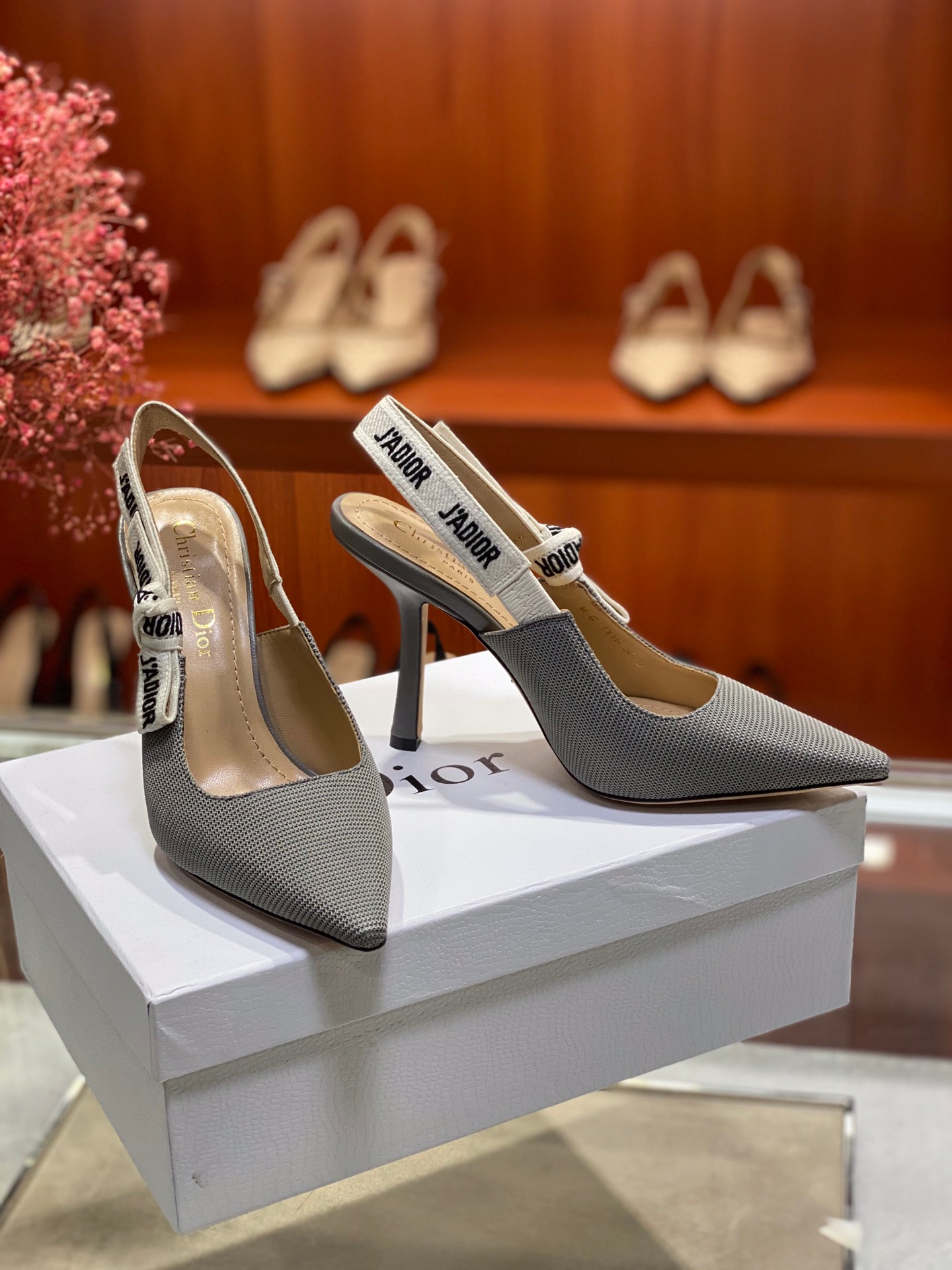 디올 J`a dior 슬링백 힐 (굽1.5cm/6.5cm/9.5cm)