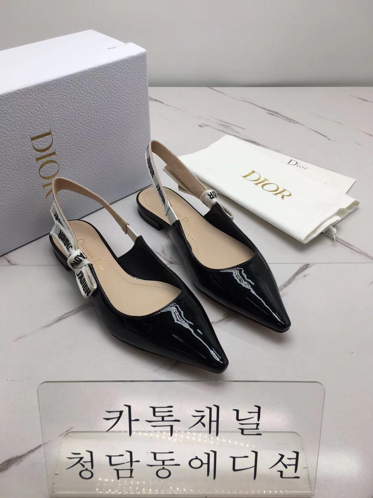 디올 J`a dior 슬링백 힐 (굽1.5cm/6.5cm/9.5cm)