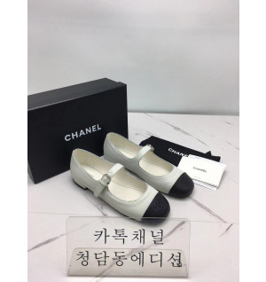 샤넬 메리제인 플랫슈즈