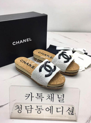 샤넬 에스파듀 샌들