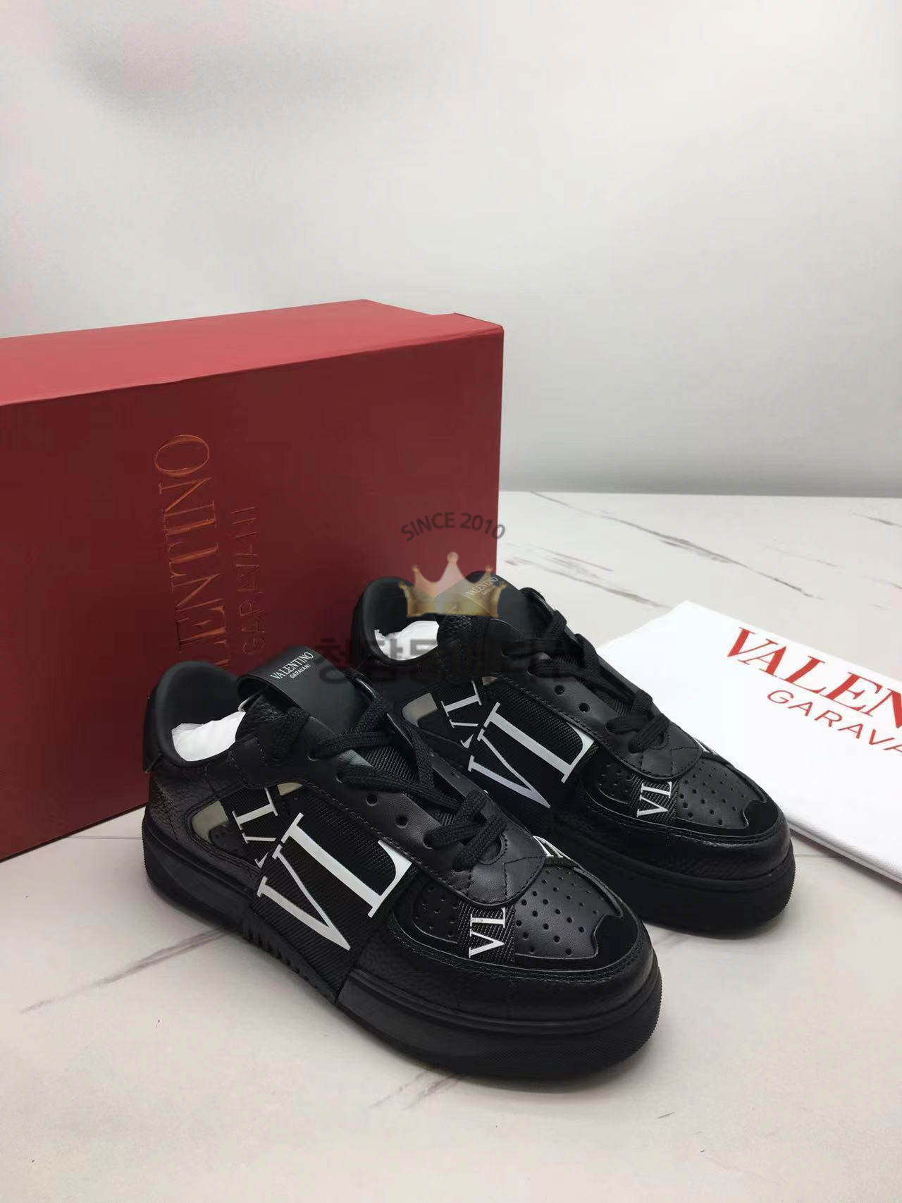 발렌티노 밴딩 스니커즈 (남녀공용)