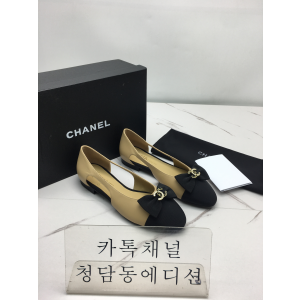 샤넬 리본 플랫슈즈 (2COLOR) 최고퀄