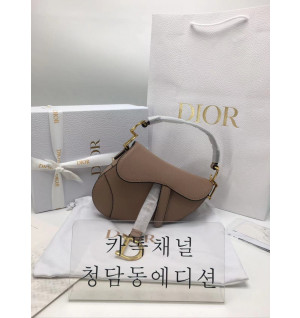 [정품동일가죽] 디올 새들백 스몰 최고퀄