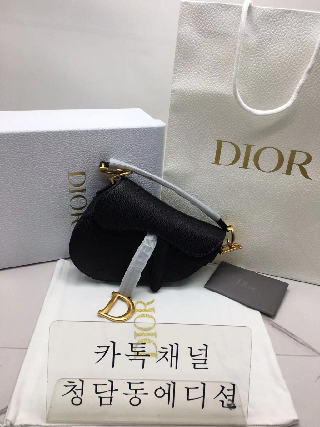 [정품동일가죽] 디올 새들백 미니 최고퀄