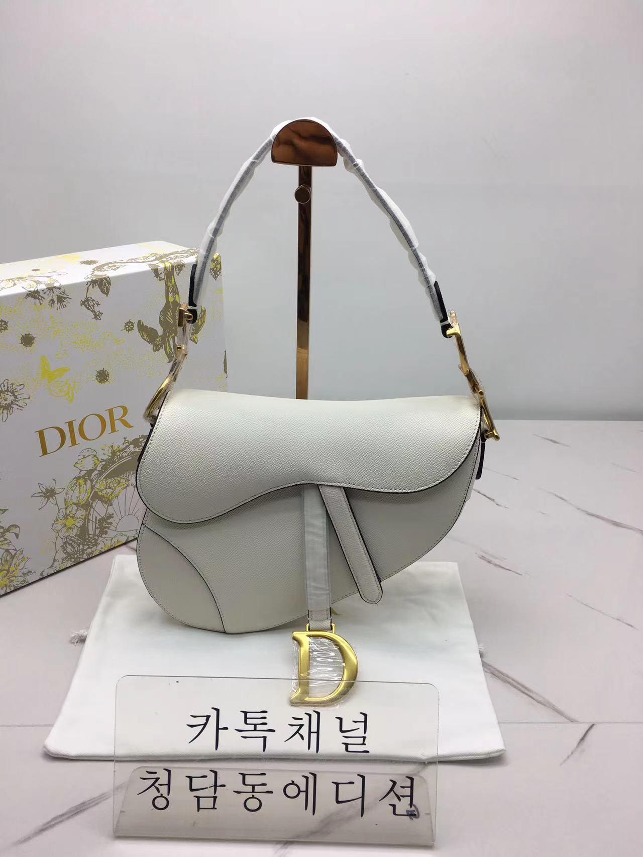 [정품동일가죽] 디올 새들백 스몰 최고퀄