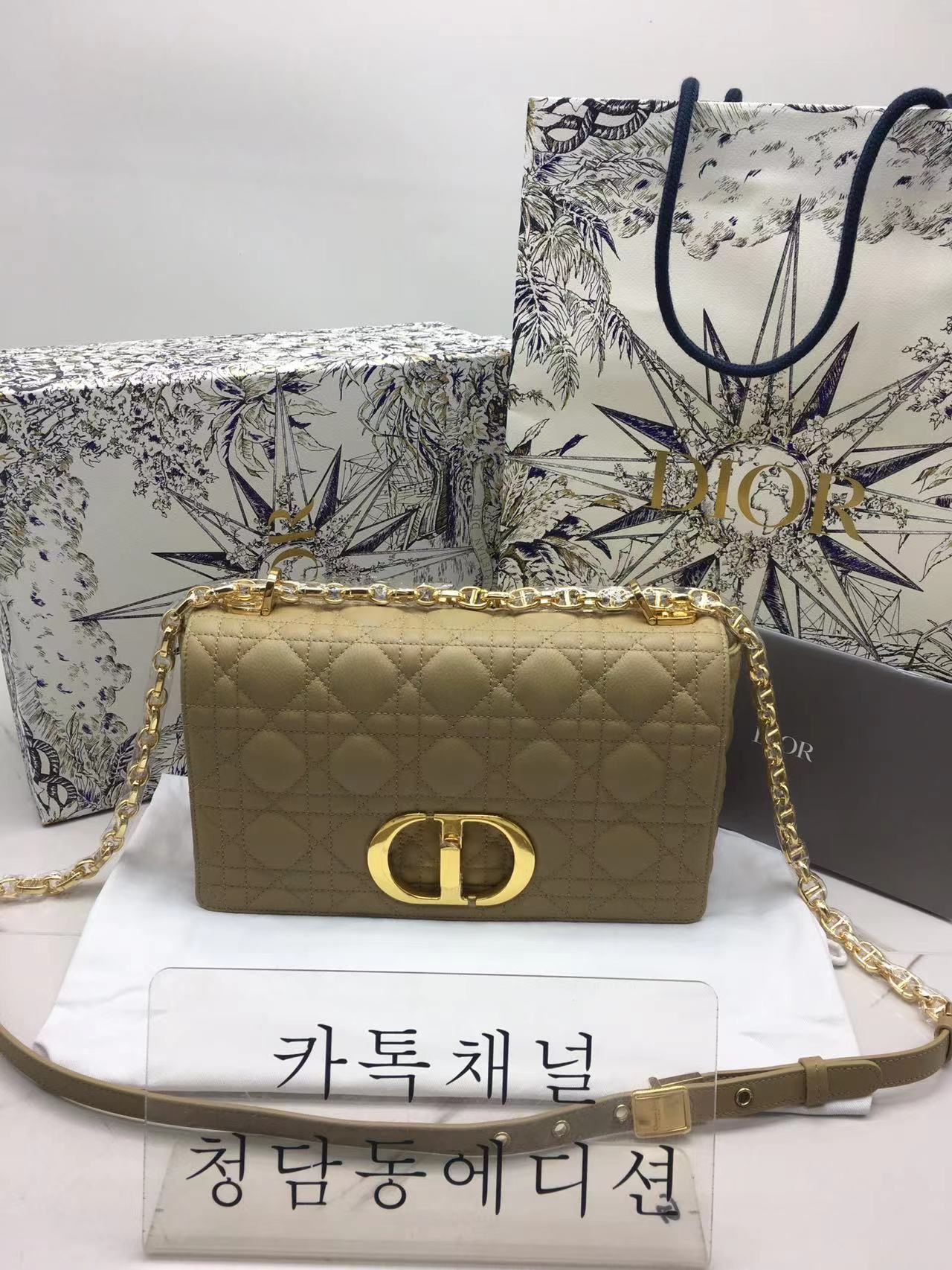 [정품동일가죽] 디올 카로백 미디움 최고퀄
