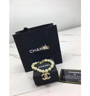 샤넬 진주 팔찌