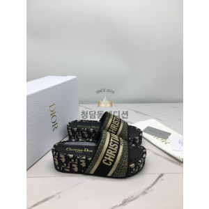 디올 샌들 슬리퍼