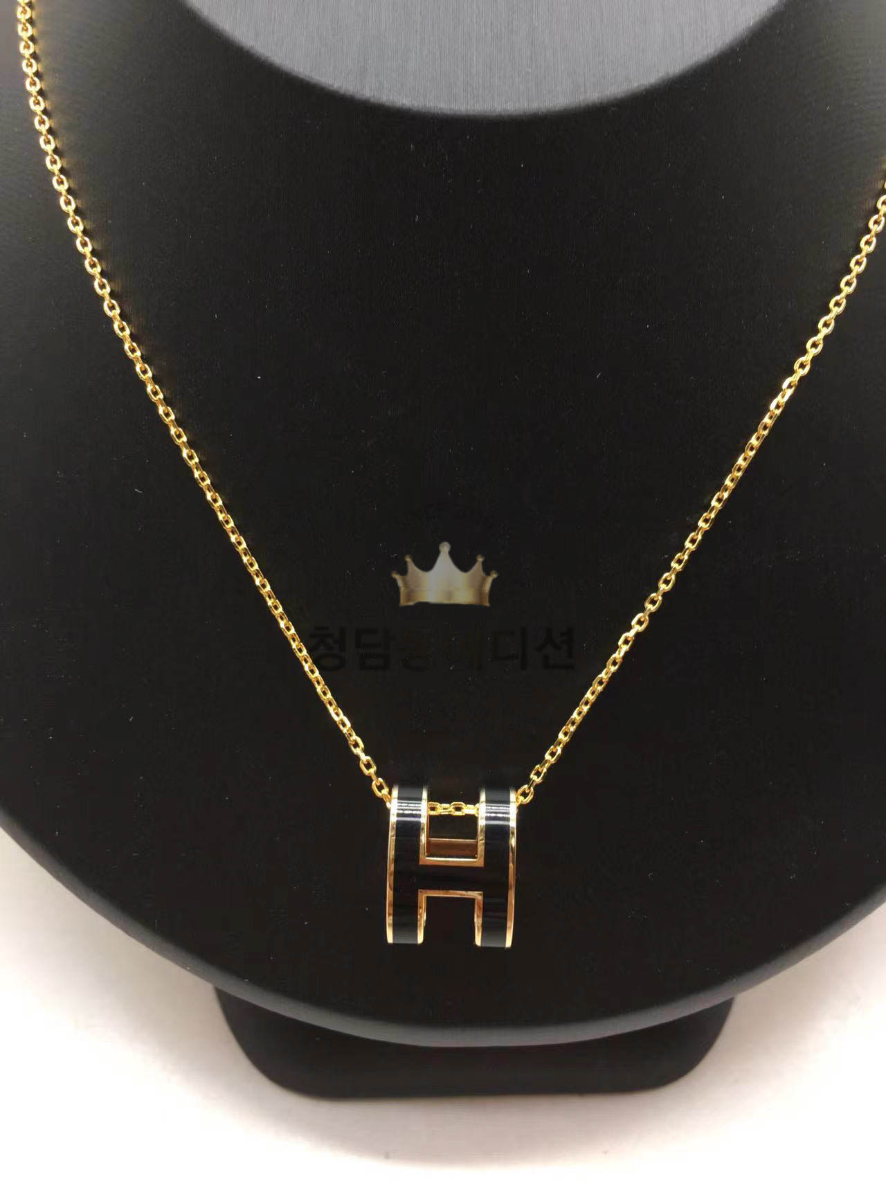 에르메스 팝아슈 목걸이 (컬러 로즈골드, 옐로우골드)