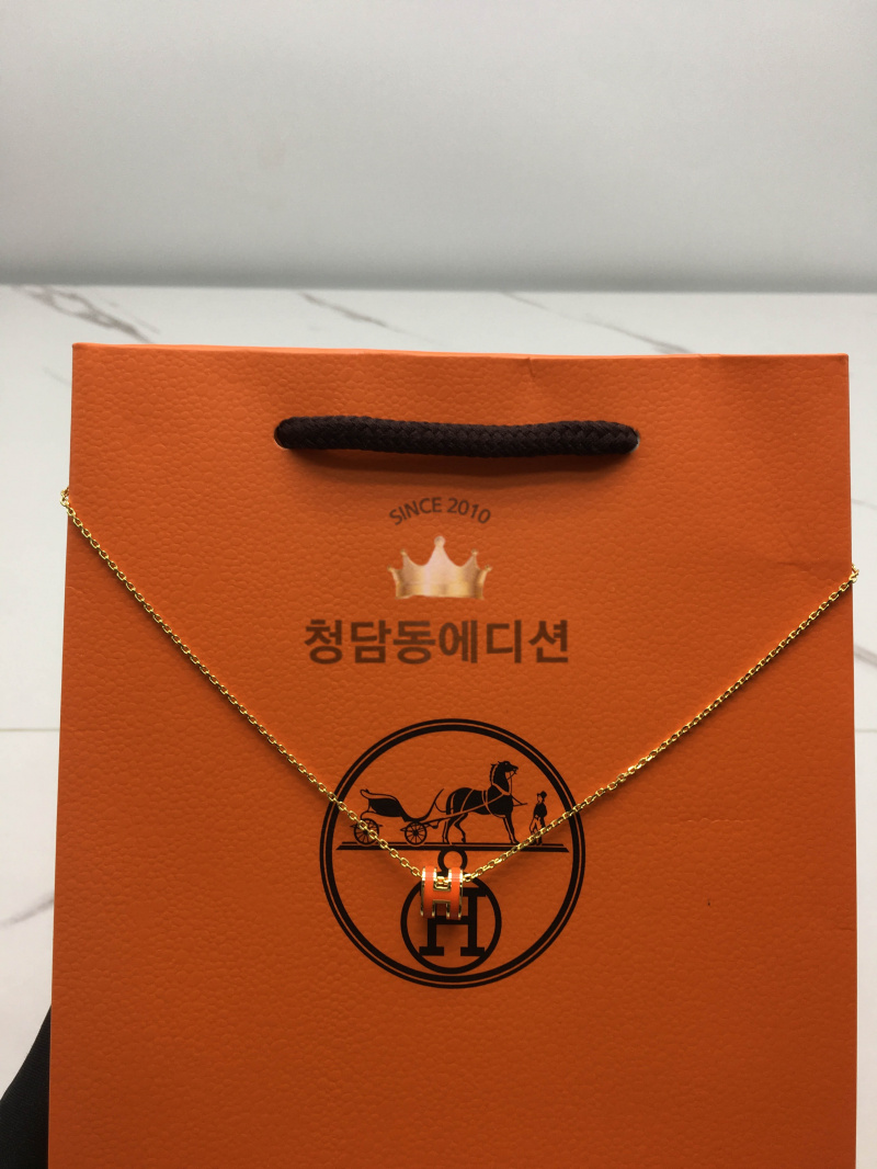 에르메스 미니 팝아슈 목걸이 (7COLOR)