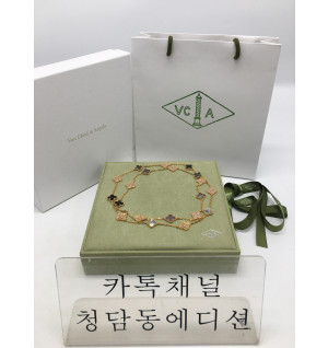 반클리프 롱 네크리스 목걸이 (V-gold소재)