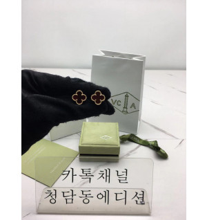 반클리프 귀걸이 (컬러 옐로우골드, 로즈골드, 화이트골드)