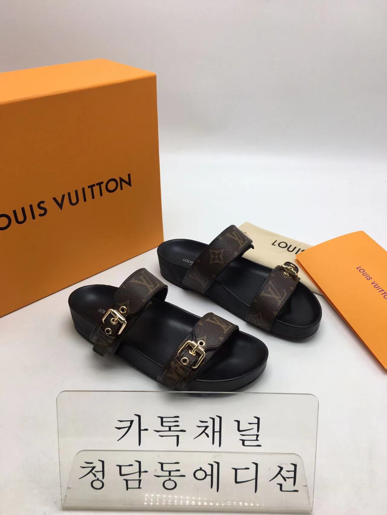 루이비통 벨크로 샌들