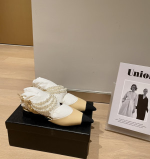 샤넬 진주 슬링백