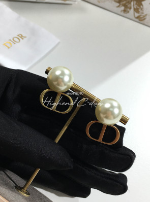 디올 dior cd 펄 귀걸이