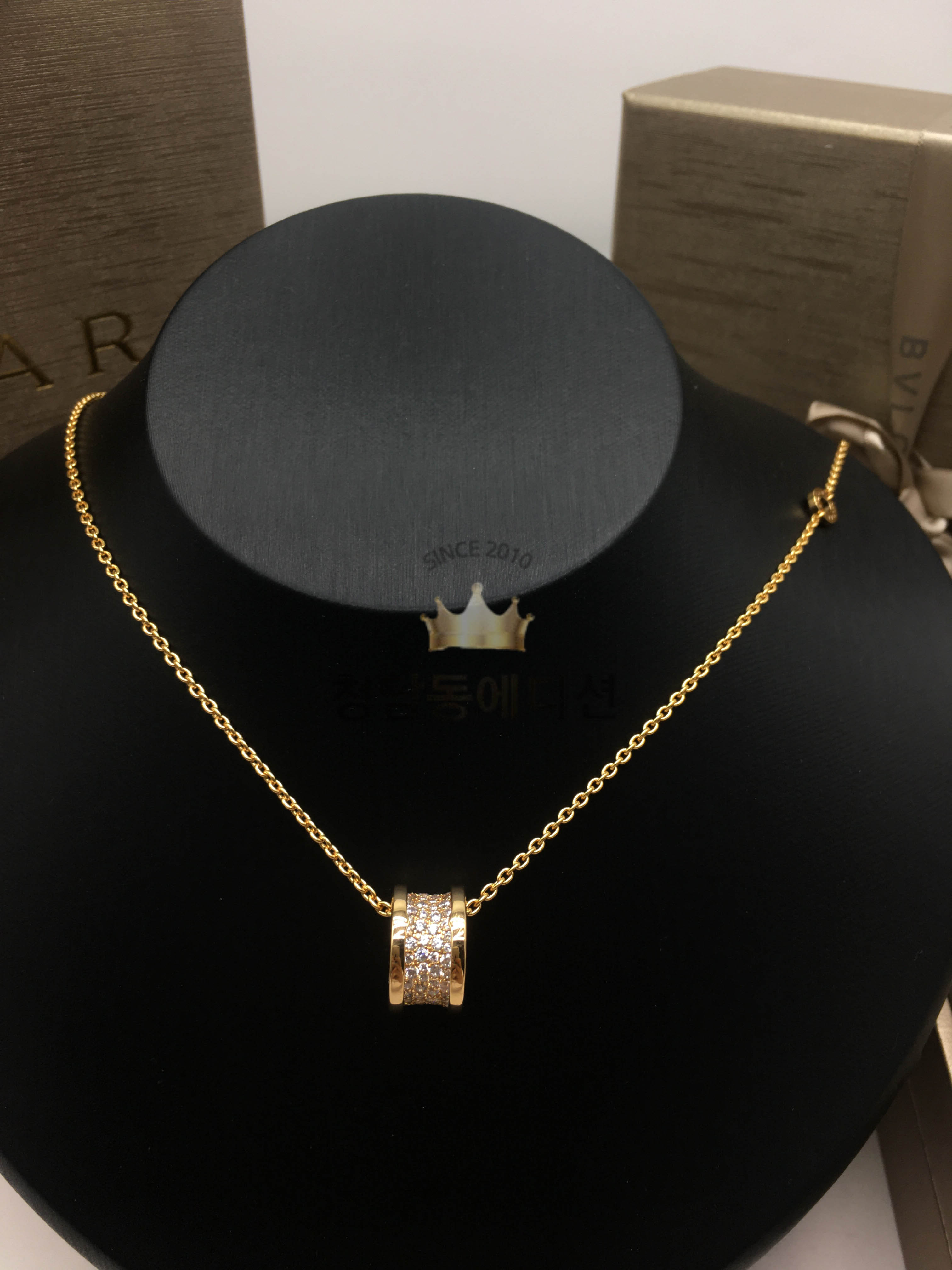 불가리 비제로원 목걸이 (2COLOR)