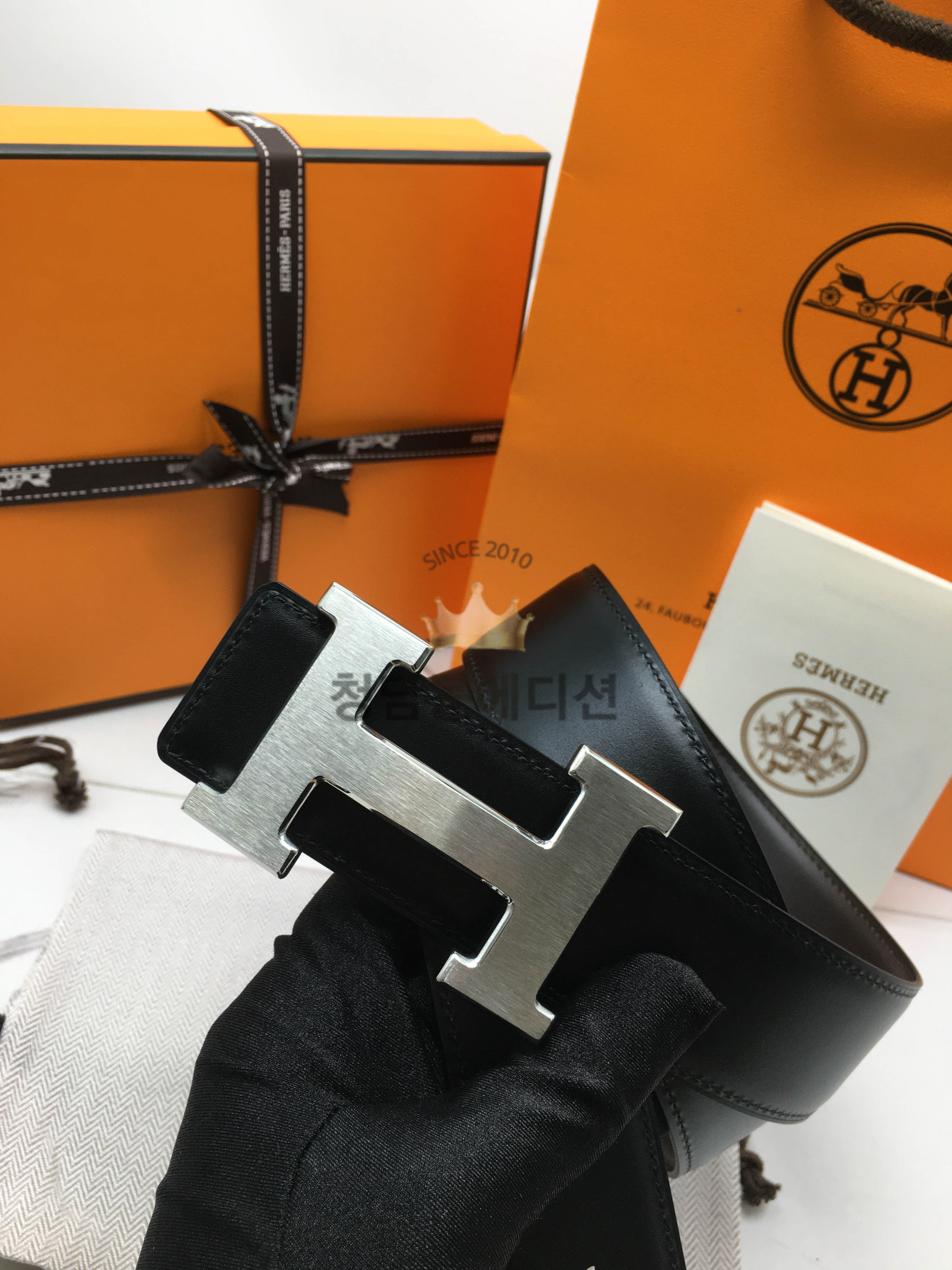 에르메스 벨트 (컬러 블랙)