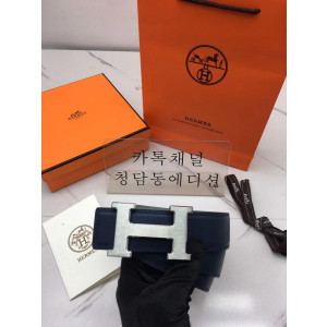 에르메스 벨트 (컬러 네이비) (은장/금장) 