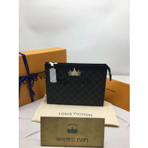 루이비통 다미에 포쉐트 보야주 클러치백 (ZP동일가죽)