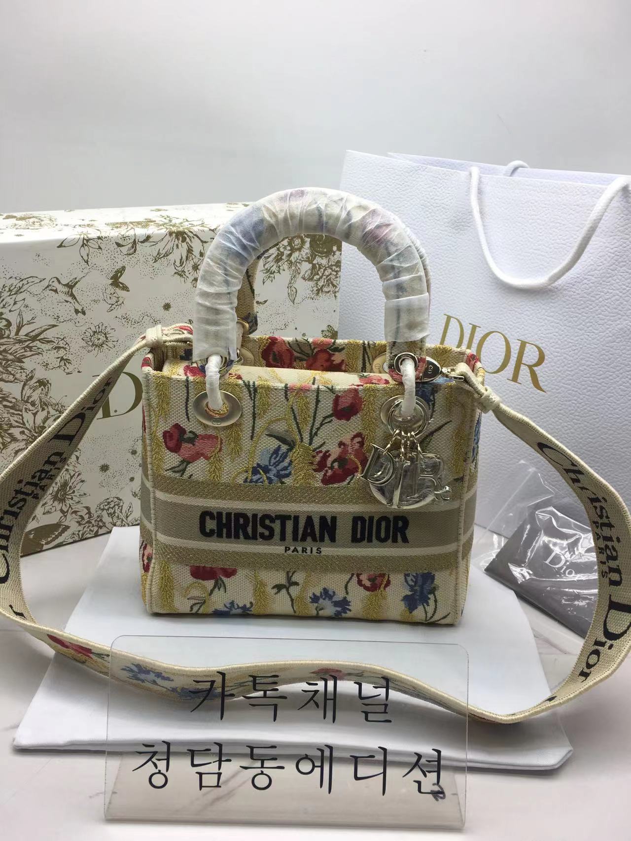 [정품동일가죽] 디올 레이디 D-Lite 백 최고퀄