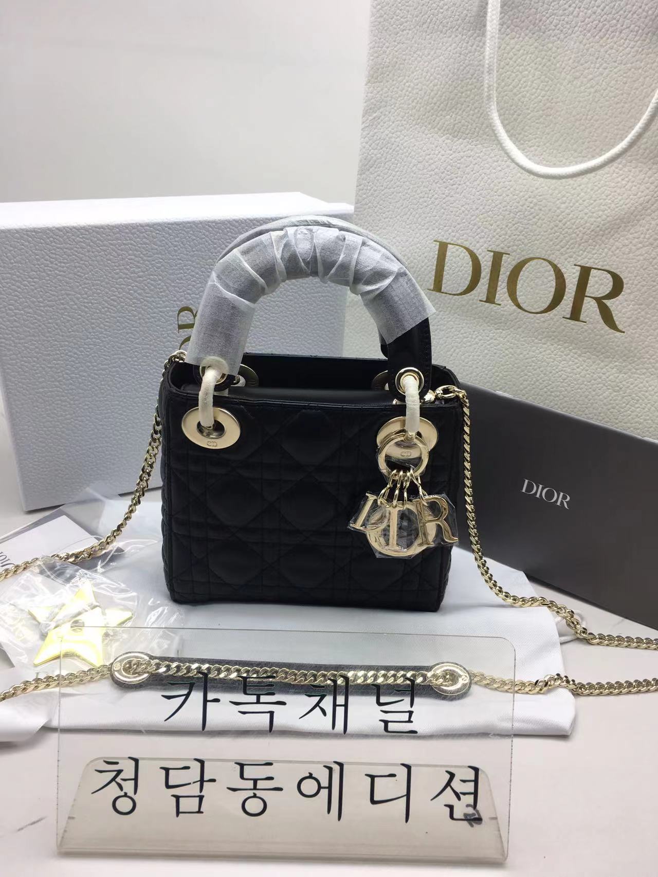 [정품동일가죽] 디올 레이디백 미니 최고퀄