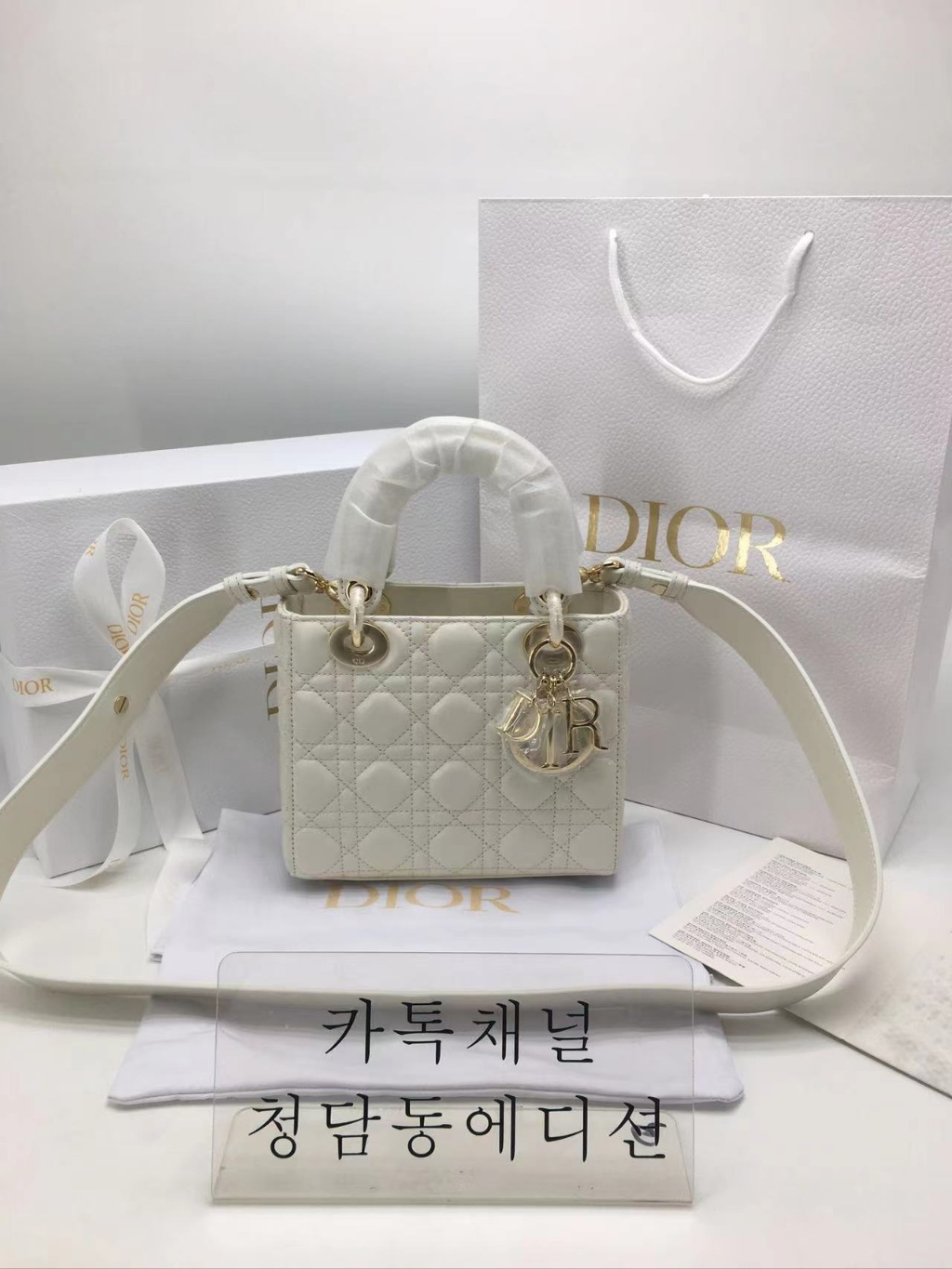 [정품동일가죽] 디올 레이디백 스몰 최고퀄