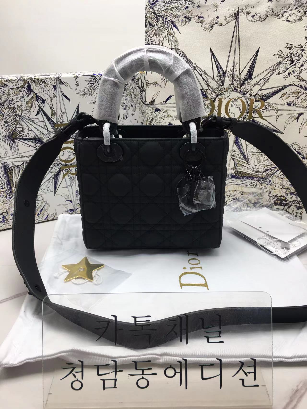 [정품동일가죽] 디올 레이디백 스몰 최고퀄