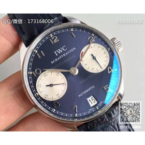 IWC 포르투갈 시리즈 블루판 IW500112