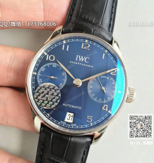 IWC 포르투갈 시리즈 블루판 IW500710