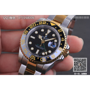 로렉스 그리니치 타입 II 시리즈 블랙/골드 116713