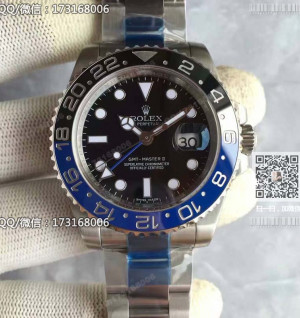 로렉스 그리니치 타입 II 시리즈 블랙/블루 116710