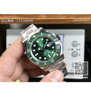 로렉스 서브마리너그린 116610