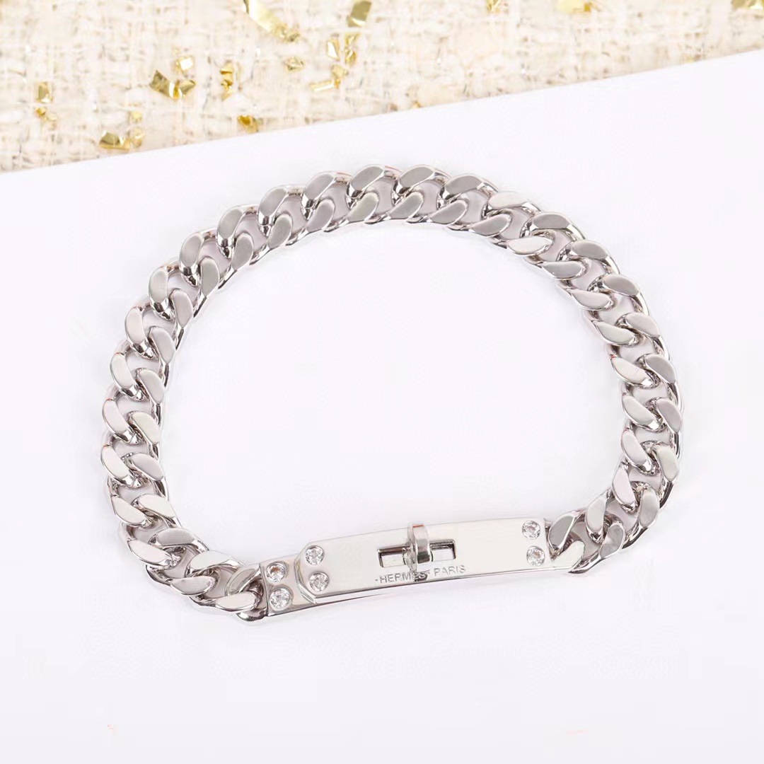 에르메스 팔찌 (컬러 로즈골드, 화이트골드) (V-gold소재)