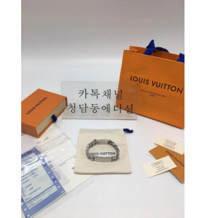 루이비통 모노그램 체인 남성용 팔찌