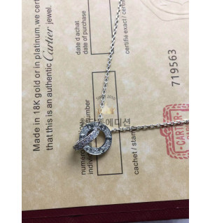 까르띠에 cartier 러브 다이아 목걸이 (3COLOR)